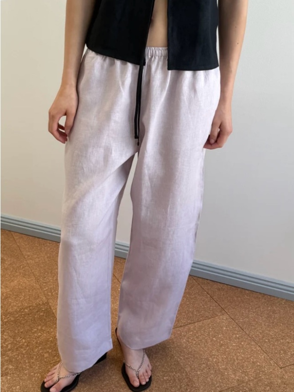 Deiji Studios Linen Ease Pants